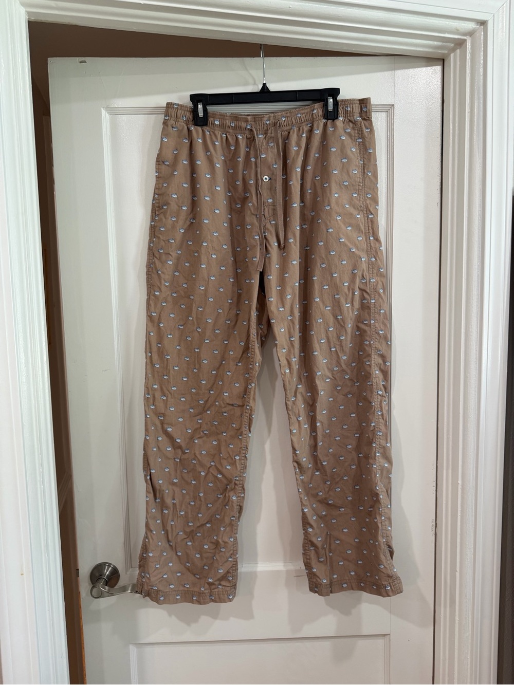 Southern Tide Tan Printed Lounge Pants